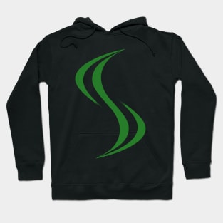 Smellville ‘S’ Logo Green Hoodie